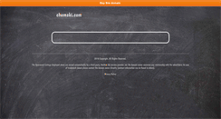 Desktop Screenshot of chemaki.com